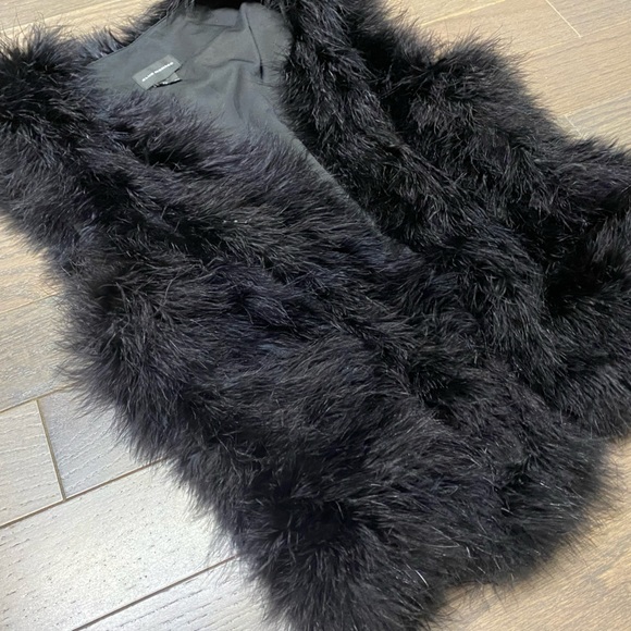 $$SOLD$$ Club Monaco Feather Vest - Picture 2 of 7